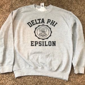 Delta Phi Epsilon (DPhiE) Seal Crewneck